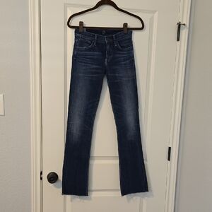 Citizens Of Humanity Dark Blue Emannuelle Slim Boot Cut Jeans Size 24